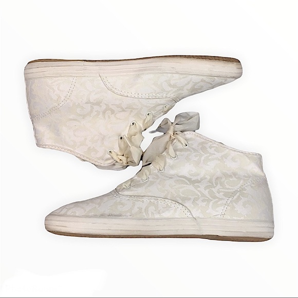Keds Vintage Jacquard Wedding Ankle Booties - Picture 6 of 11